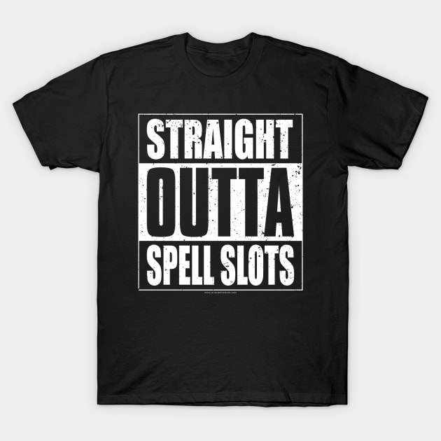 Spell Slots T-Shirt by DungeonCrate